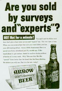 Arrow experts ad, click to see larger.