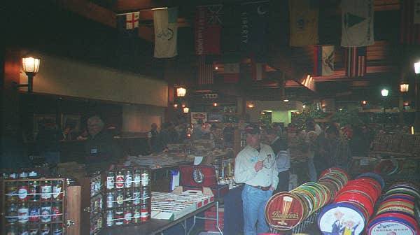 Blue-Gray 2001, part of the trade floor on Saturday.