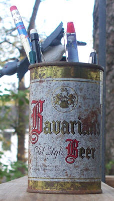 Bavarian cone pencil can.