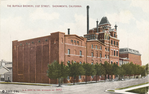 Buffalo brewery photo, circa 1910.