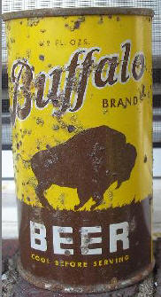 Buffalo Beer can.