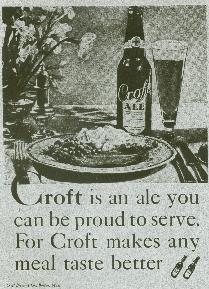 Croft ad number 1, with food.