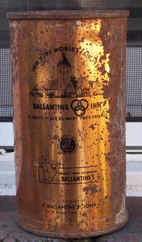 Ballantine Ale 1939 can.
