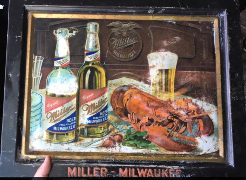 Miller Lobster tray.