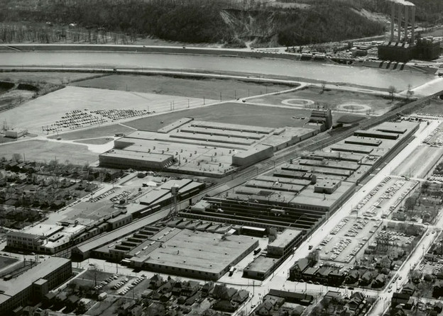 Frigidaire Plant from Air.