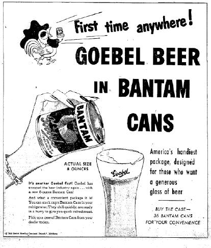 first Bantam ad.