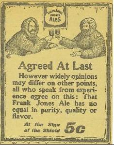 Frank Jones ad.