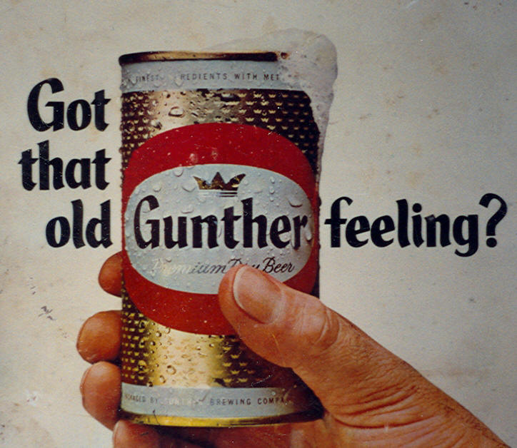 Gunthers Ad.