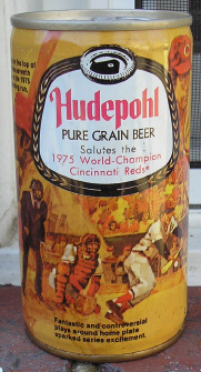 Hudepohl Reds can.