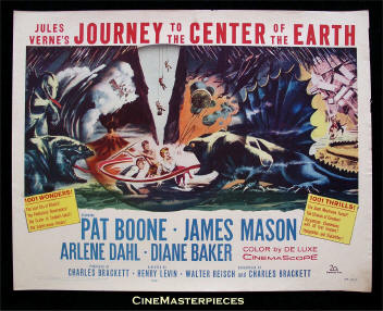 Journey to the Center of the Earth poster.