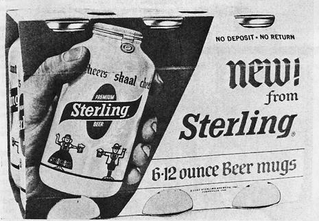 Sterling Bottle ad.