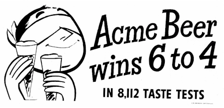 Acme 6 to 4 ad.
