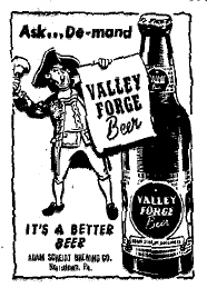 Valley Forge 1951 ad.